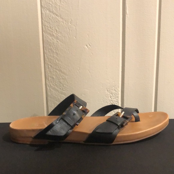 Johnston and Murphy black leather sandal - Picture 10 of 12